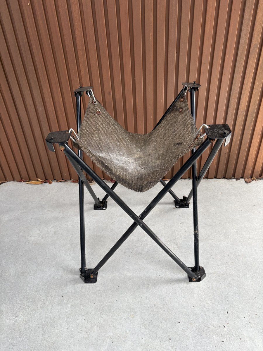 Inklapbare BBQ (Metalen X-frame)